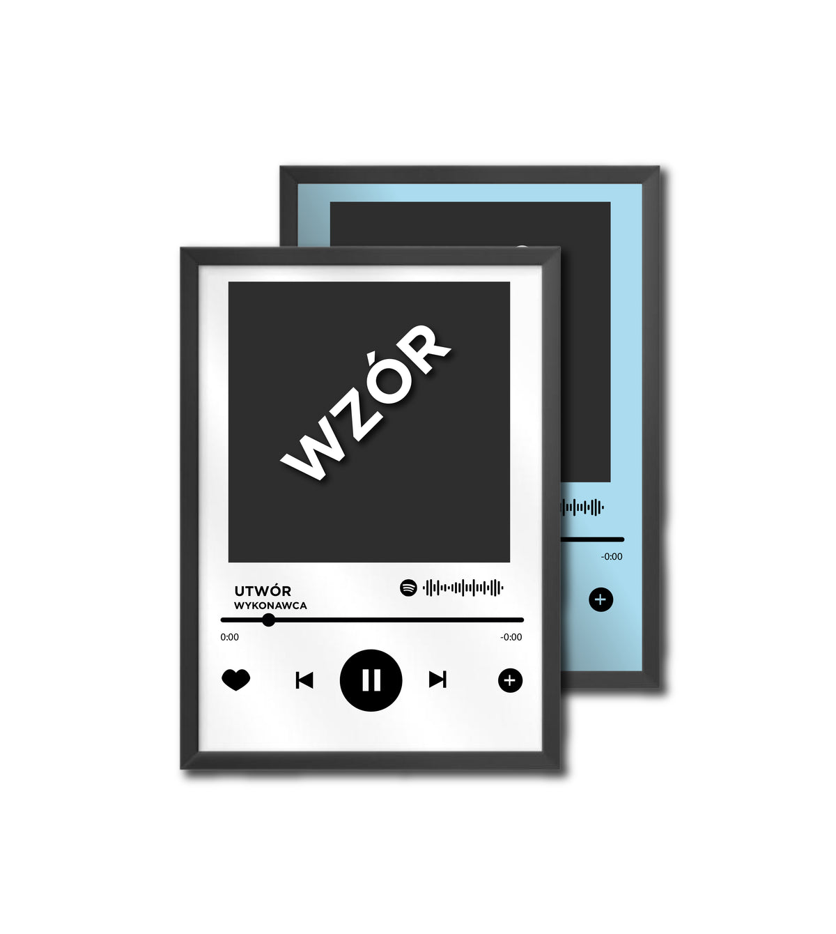 Personalizowany plakat z wybranym albumem